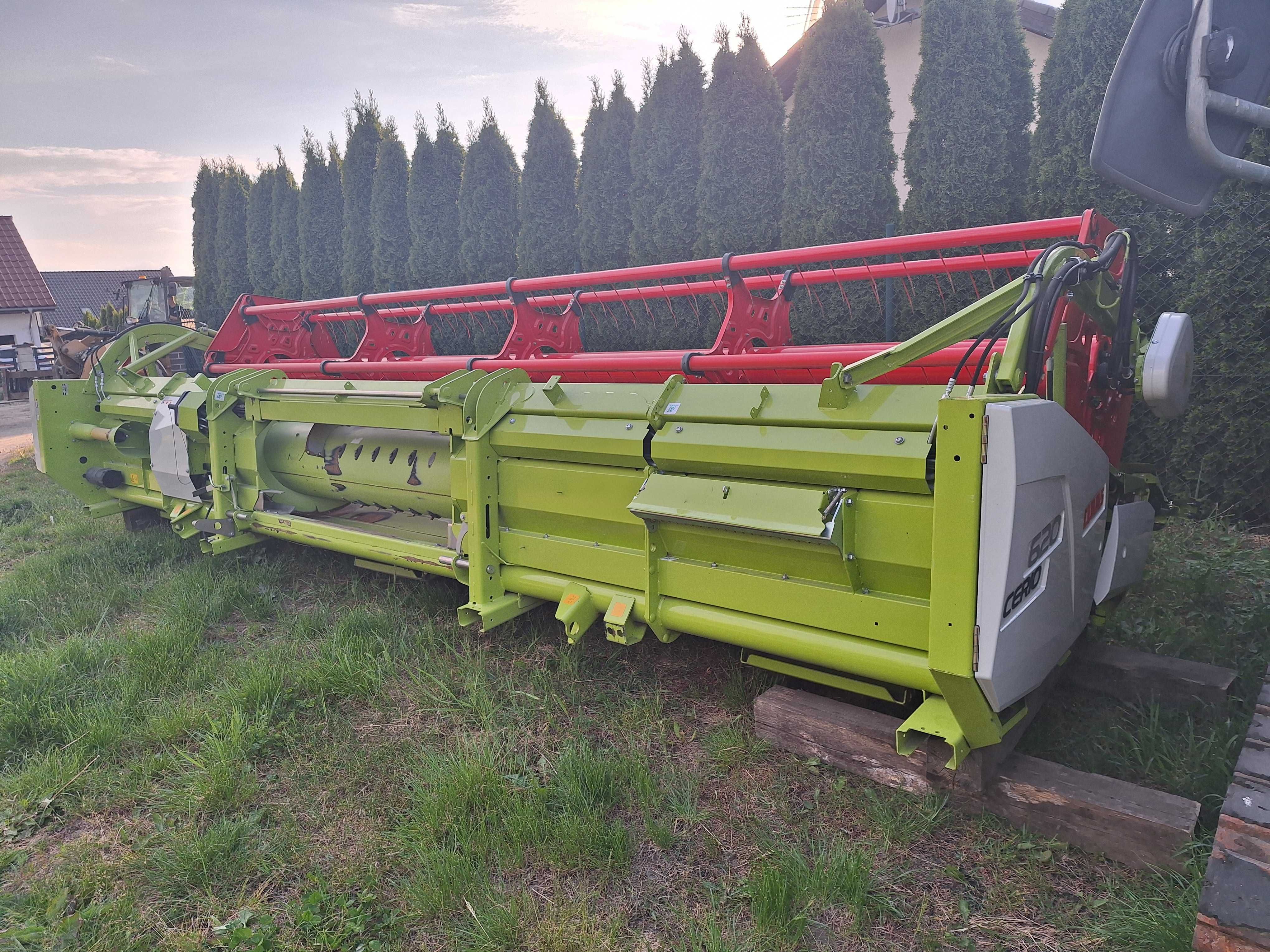 Claas Cerio 620 AUTO Contour 2021r VARIO do LEXION TUCANO Heder