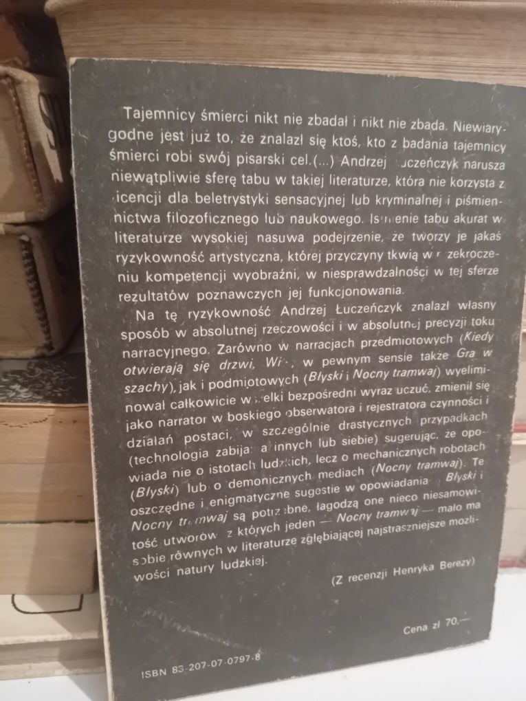 Andrzej Łuczeńczyk Kiedy otwierają się drzwi