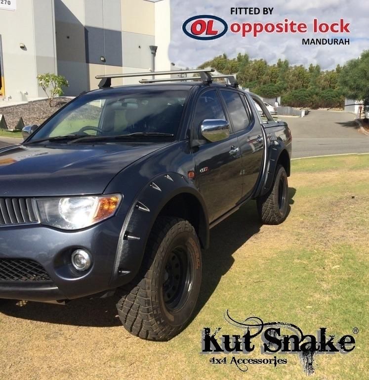 ABAS DOS GUARDA LAMAS KUT SNAKE MITSUBISHI L200