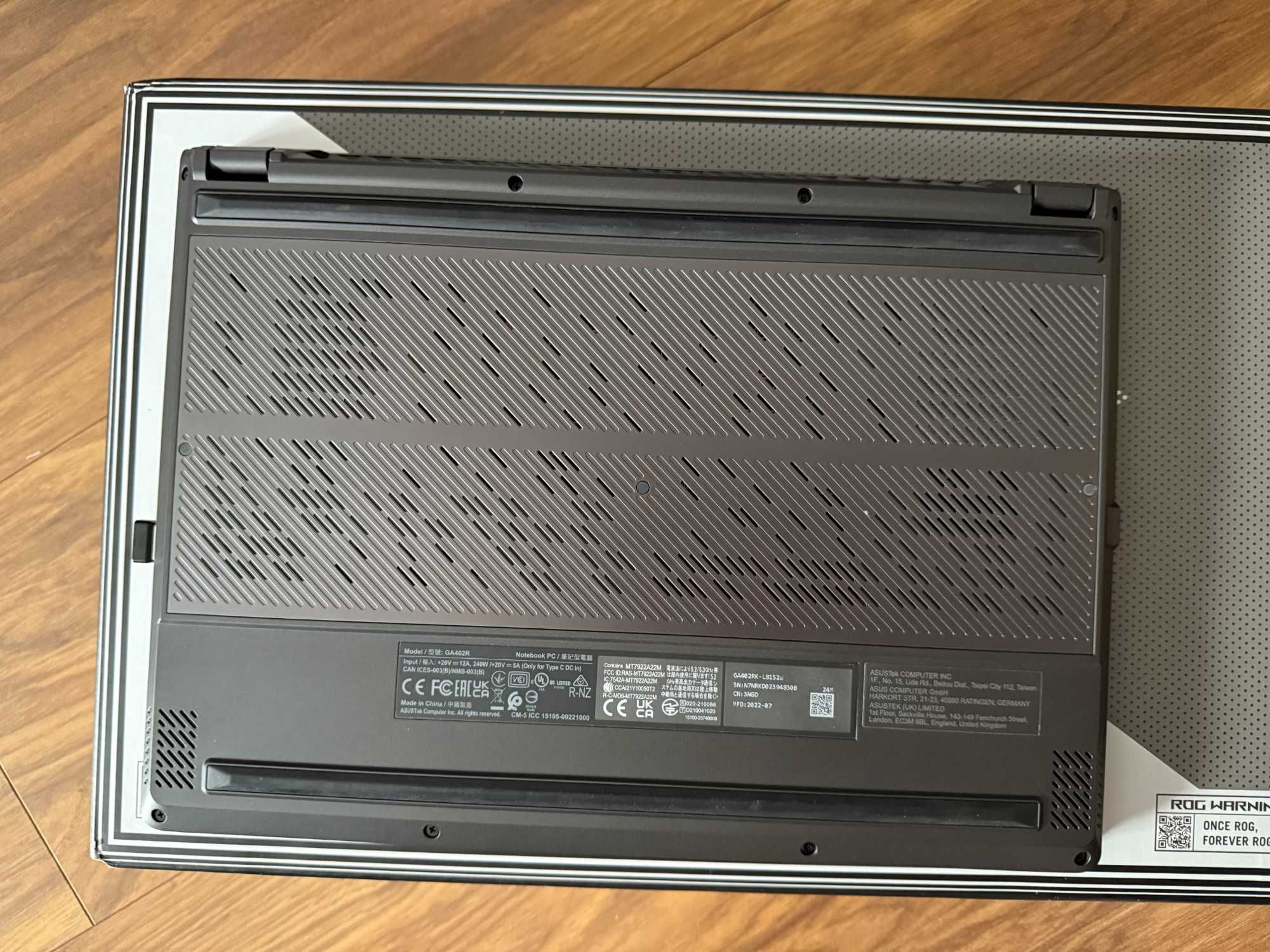 ASUS ROG Zephyrus G14 Ryzen 9/32GB RAM/RX6800S