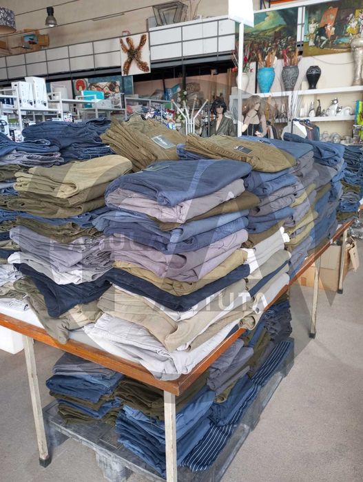 Calça de ganga ou jeans