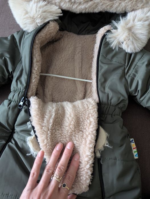 Дитячий зимовий комбінезон 74р