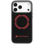 Etui Audi RSQ Carbon Fiber Sport Red Circle MagSafe do iPhone 17 Pro M