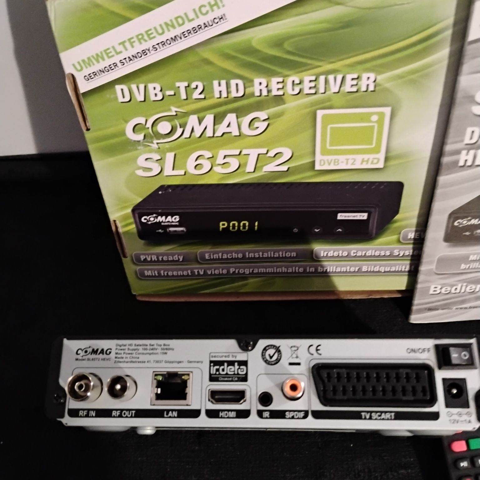 Nowy Tuner DVB-T2 COMAG SL65T2