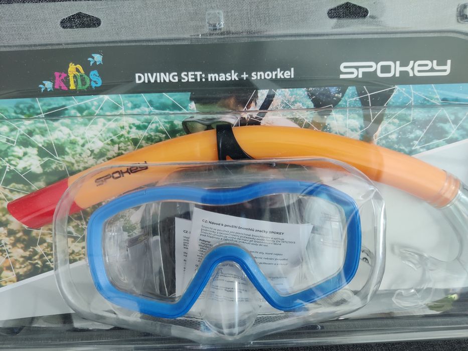 Zestaw do nurkowania SPOKEY Bombi Boy Junior, fabrycznie nowy