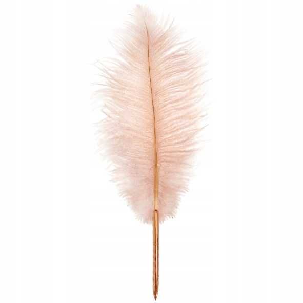 Długopis Metal Z Piórem Złoty Różowy Incood