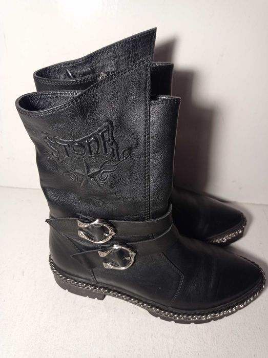 botki skórzane Stone