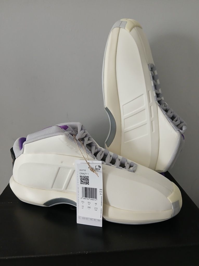 Nowe Adidas Kobe Crazy 1 r.44 retro basket air lakers nba do kosza