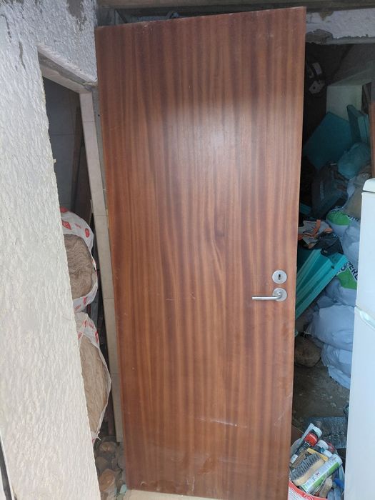 Porta madeira 198×74,5 + soleira