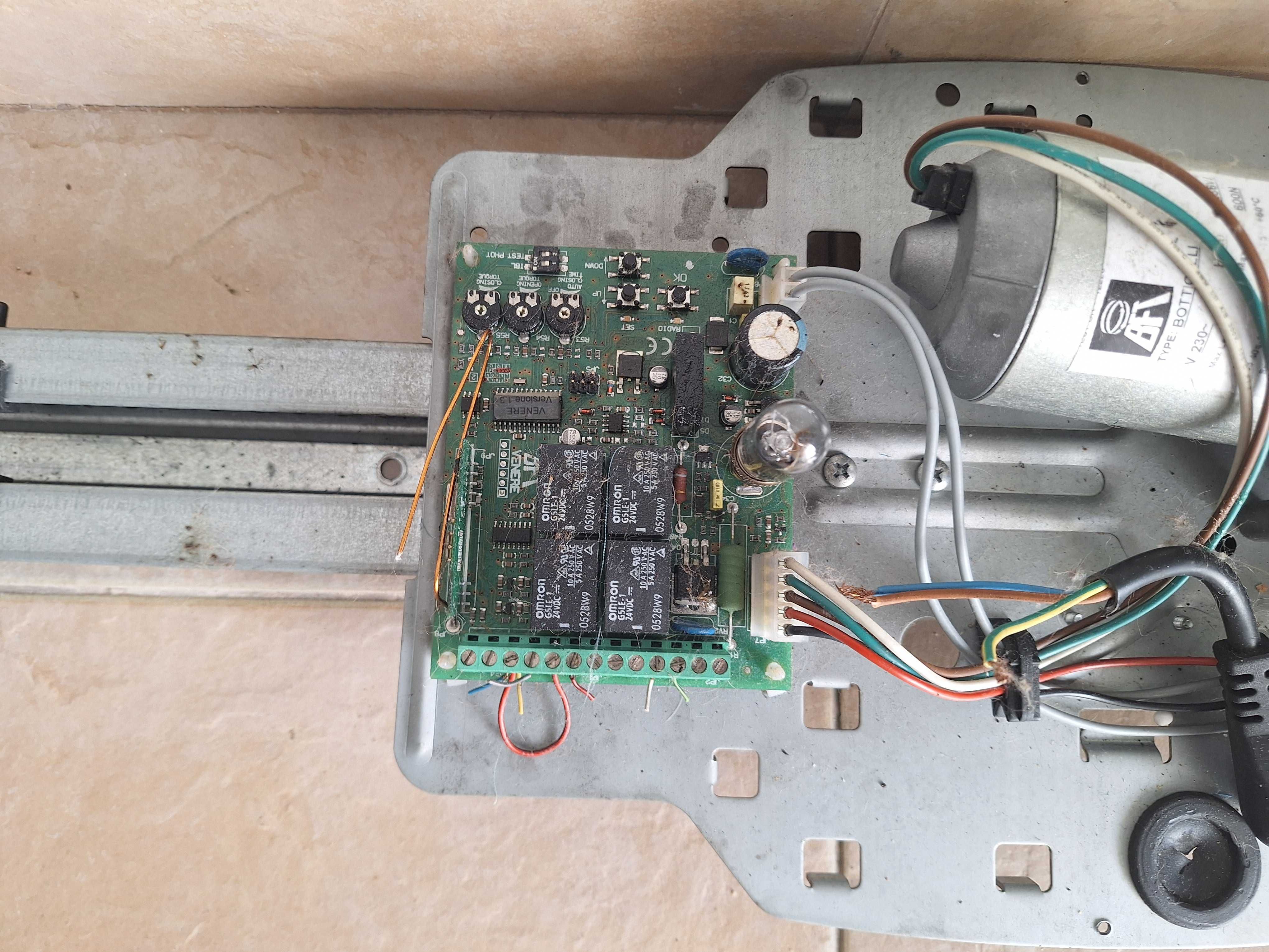 Motor seccionado BFT Peças