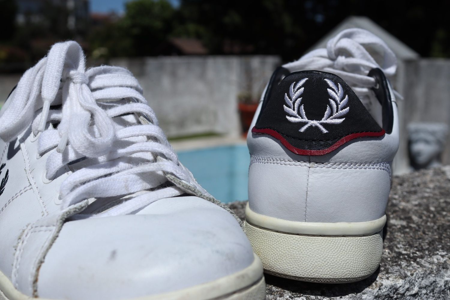 Sapatilhas Fred Perry usadas