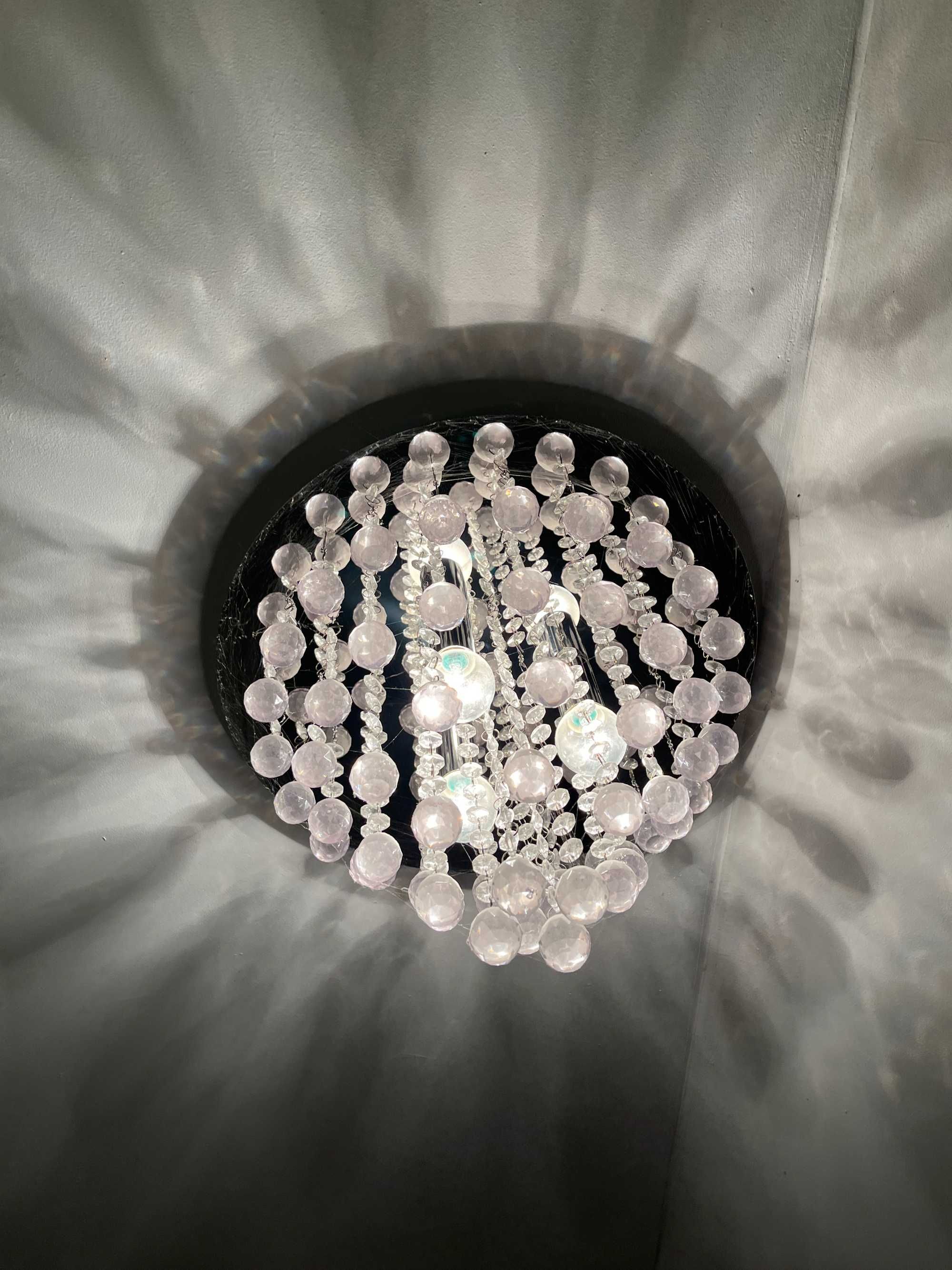 Żyrandol/ lampa wisząca- kryształki
