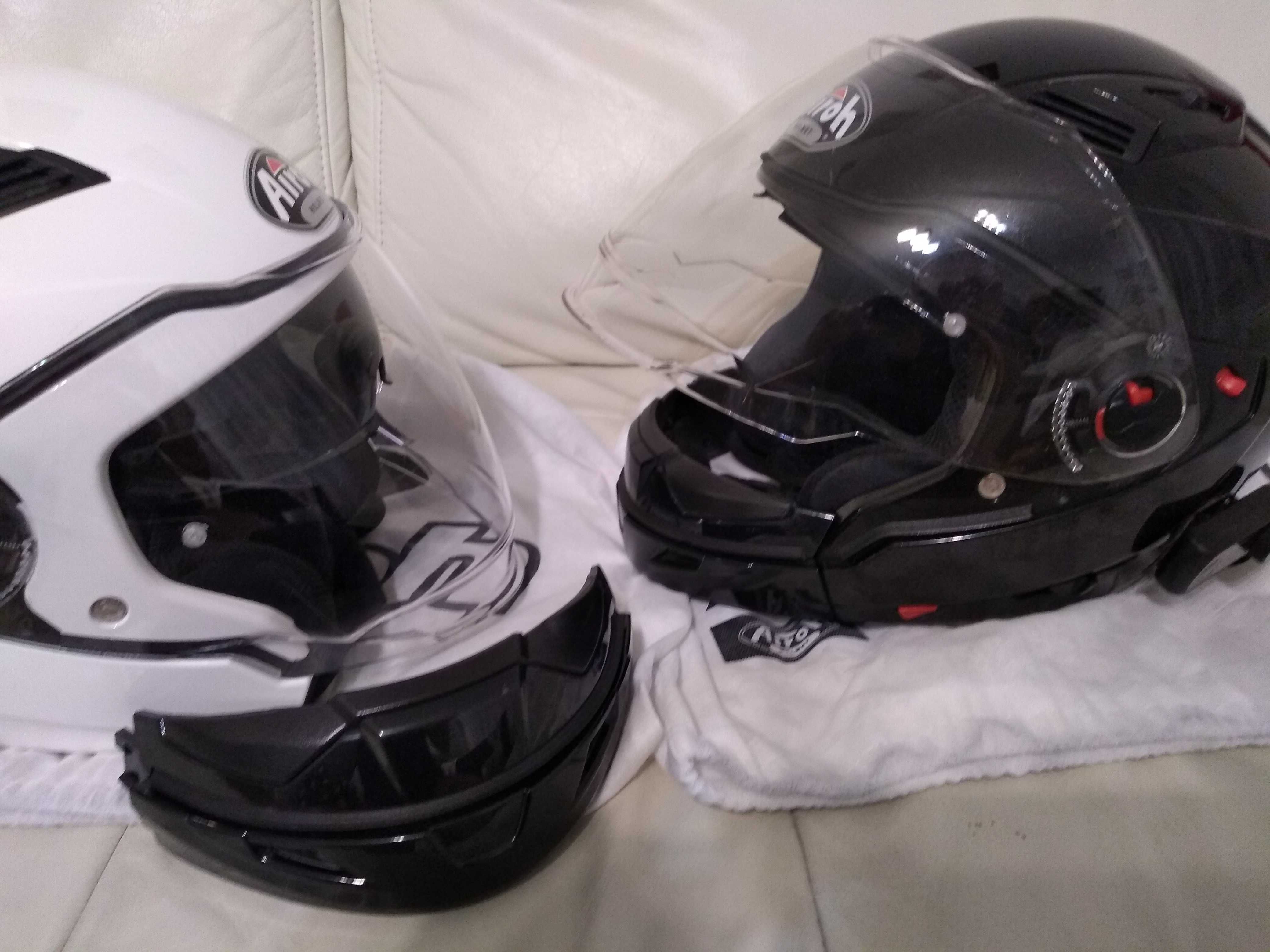 Kask motocyklowy AIROH Executive z intercomem