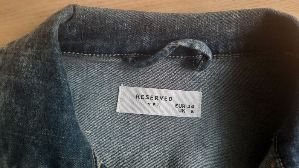 Kurtka jeansowa rozmiar 34