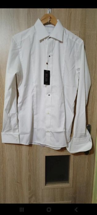 Elegancka koszula smokingowa Eton