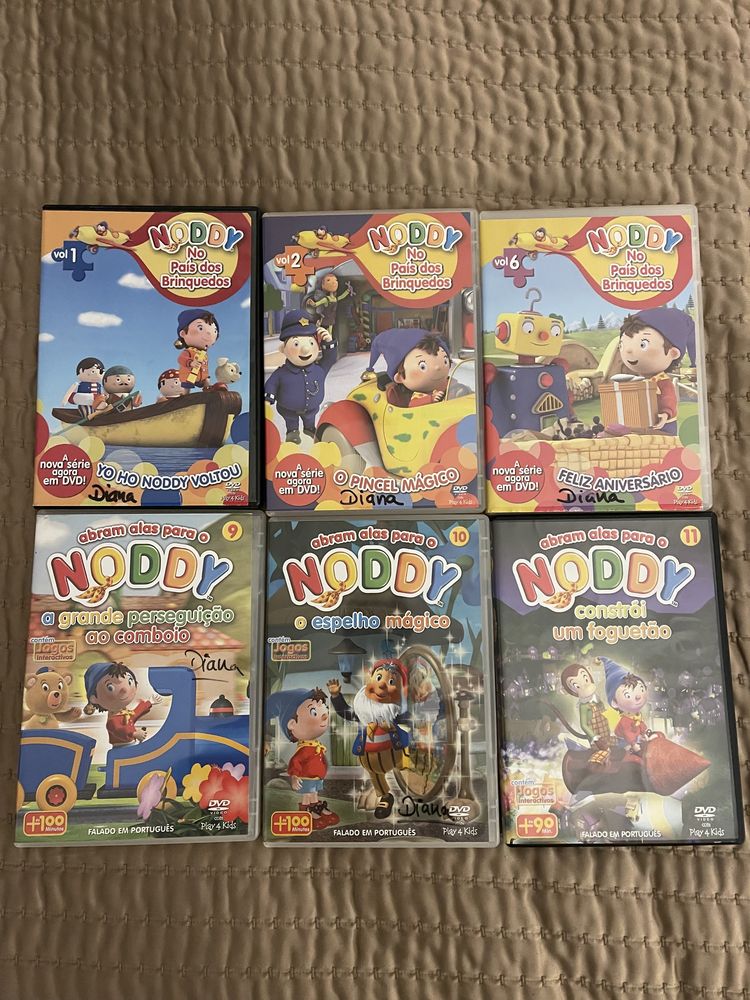 DVDs infantis Noddy