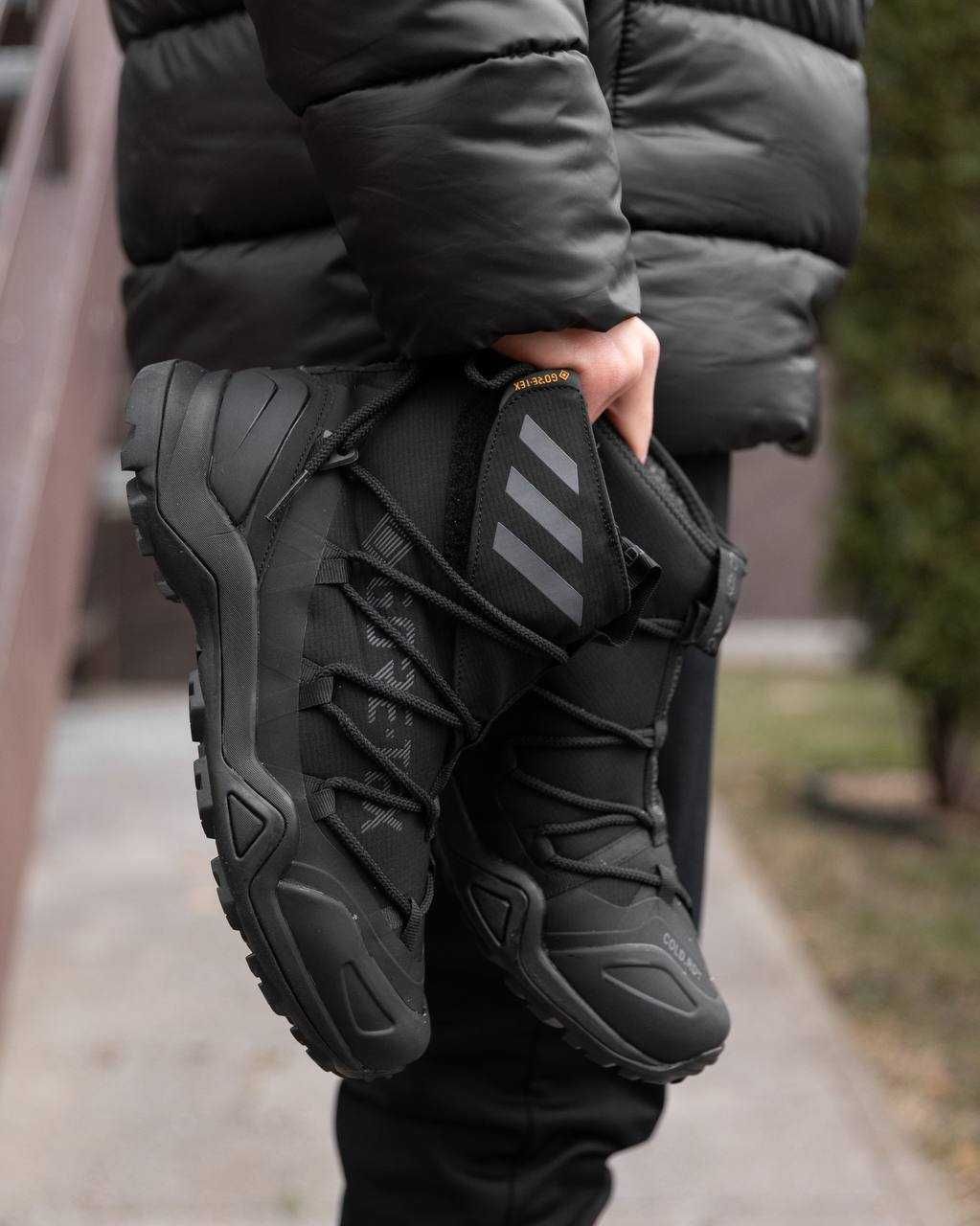 р.41-45 Кроссовки Adidas Terrex High Gore-Tex Black AD099