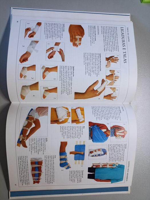 Livro primeiros socorros - Cruz Vermelha