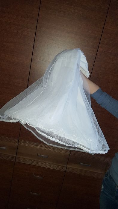 Piękna SUKNIA ŚLUBNA Nabla S36, na164cm +8cm obcas