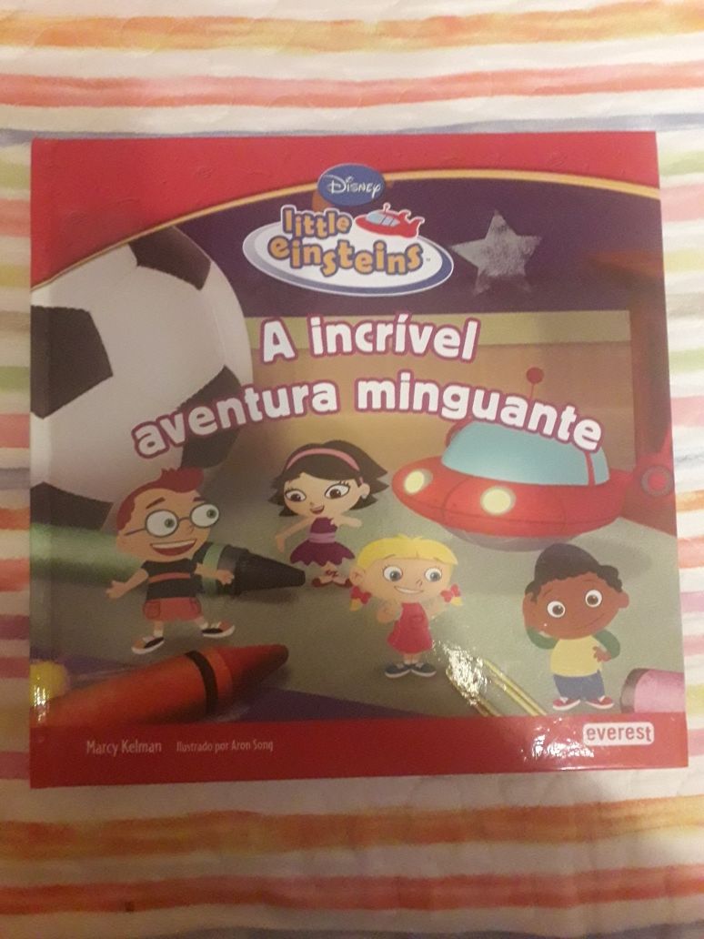 livros dos little Einsteins