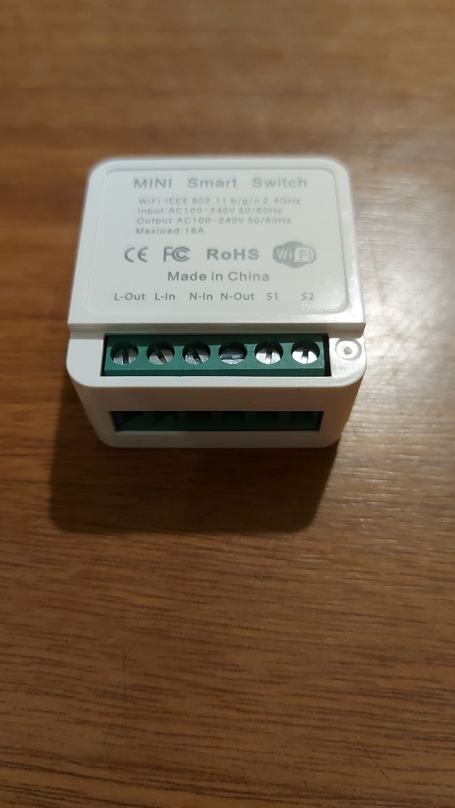 Mini smart switch - inteligentny włącznik - wifi smart home