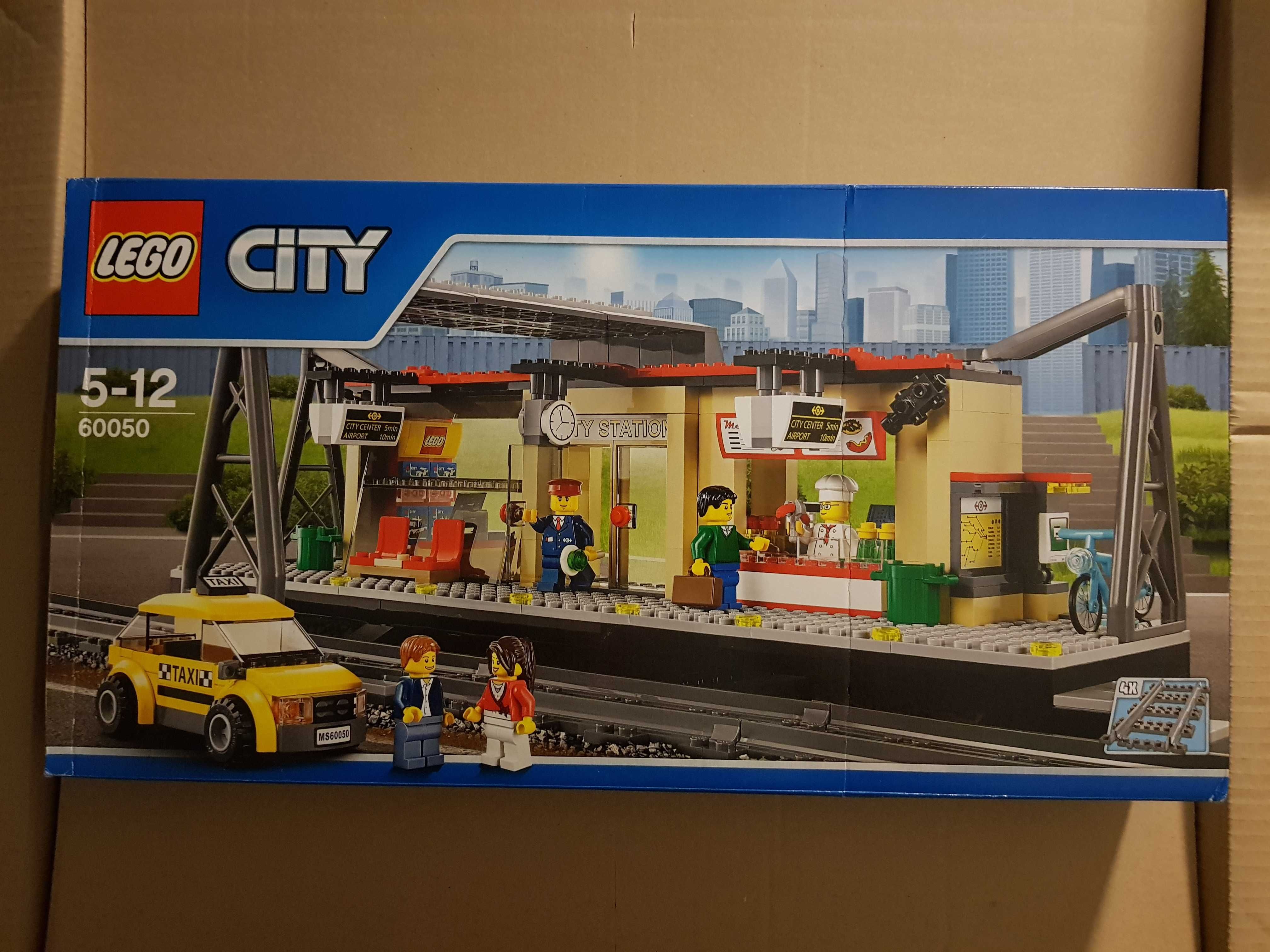Nowe Lego City 60050 Dworzec Kolejowy