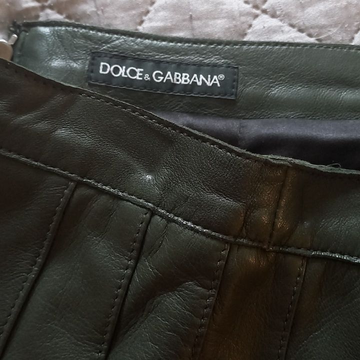 спідниця dolce gabbana 100% шкіра оригінал торг