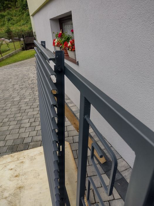 Ogrodzenie,przęsła ogrodzeniowe,ogrodowe modułowe 3D! Kolor ANTRACYT!