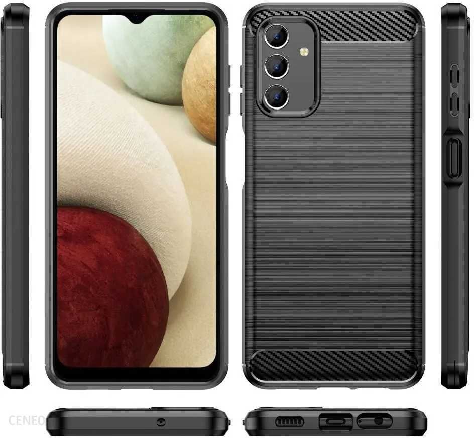 Etui Carbon do Samsung Galaxy A13 4G + Szkło Hartowane