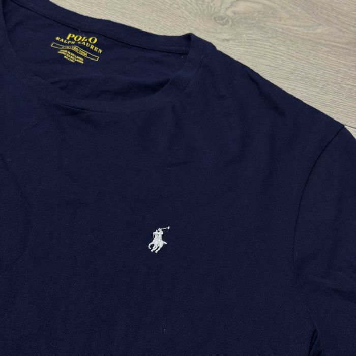 НОВА Темно синя Класична футболка Ральф Лорен Ralph Lauren розмір L