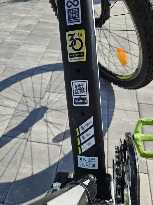 Rower Kross Hexagon 2.0 XS rama 14"