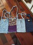 Bolsa de malha feitos à mão