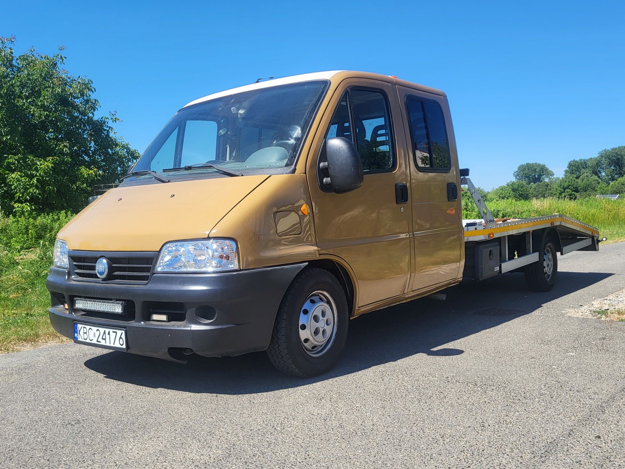 Autolaweta laweta Fiat ducato dubel 2.8 jtd 2006r 260 000km zamiana