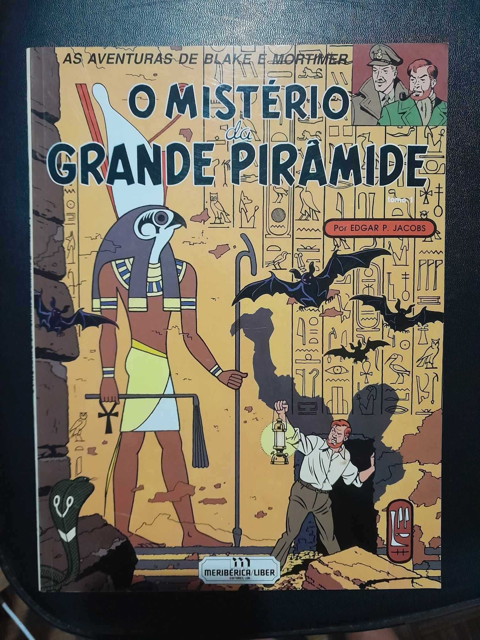 BD As aventuras de Blake e Mortimer - A Marca Amarela
