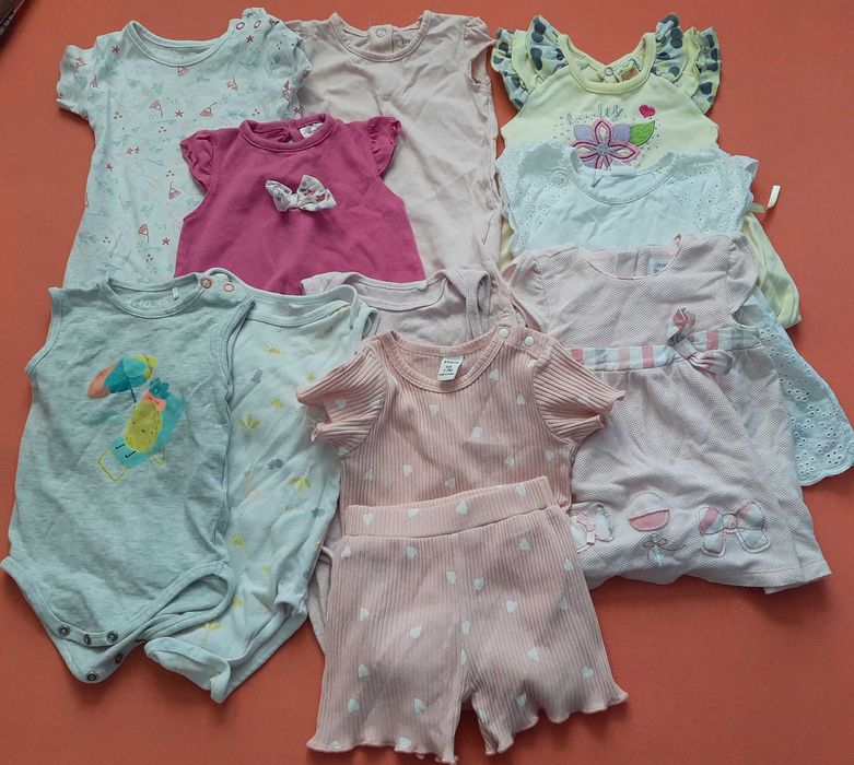 Zestaw ubranek na lato dla dziewczynki