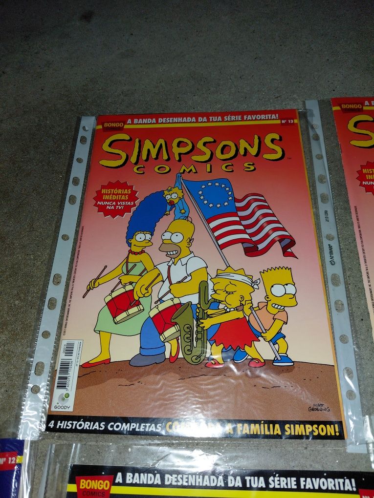 Revistas Simpsons coleção portuguesa - colecionadores