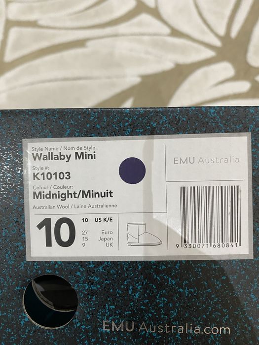 Buty EMU 27 granatowe stan idealny