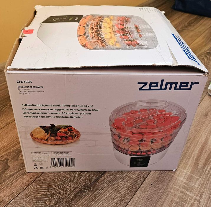 Сушарка для фруктів та овочів Zelmer ZFD1005