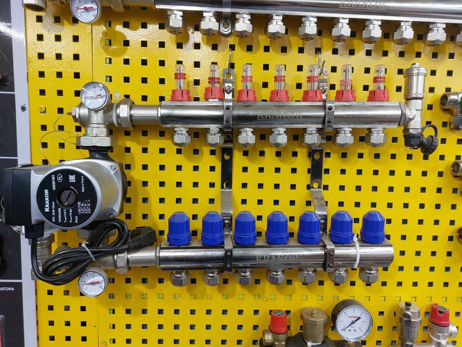 Коллектора для теплої підлоги KOER (Чехія)