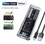 Новые внешние карманы для SSD M.2 NMVe; Dual (SATA и NVMe)