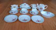 Japońska zastawa porcelanowa dla dziecka