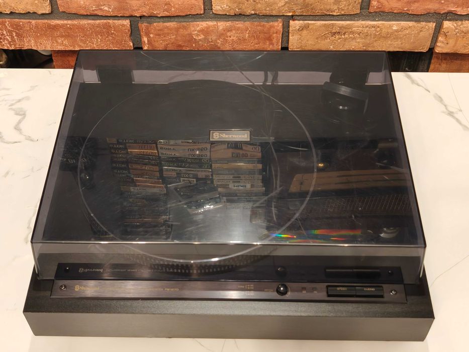 SHERWOOD PM-1270 ! Znakomity gramofon ! Manual ! OKAZJA