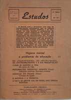 LIVRO - Revista ESTUDOS  4º Serie Nº14- Higiene Mental e ..