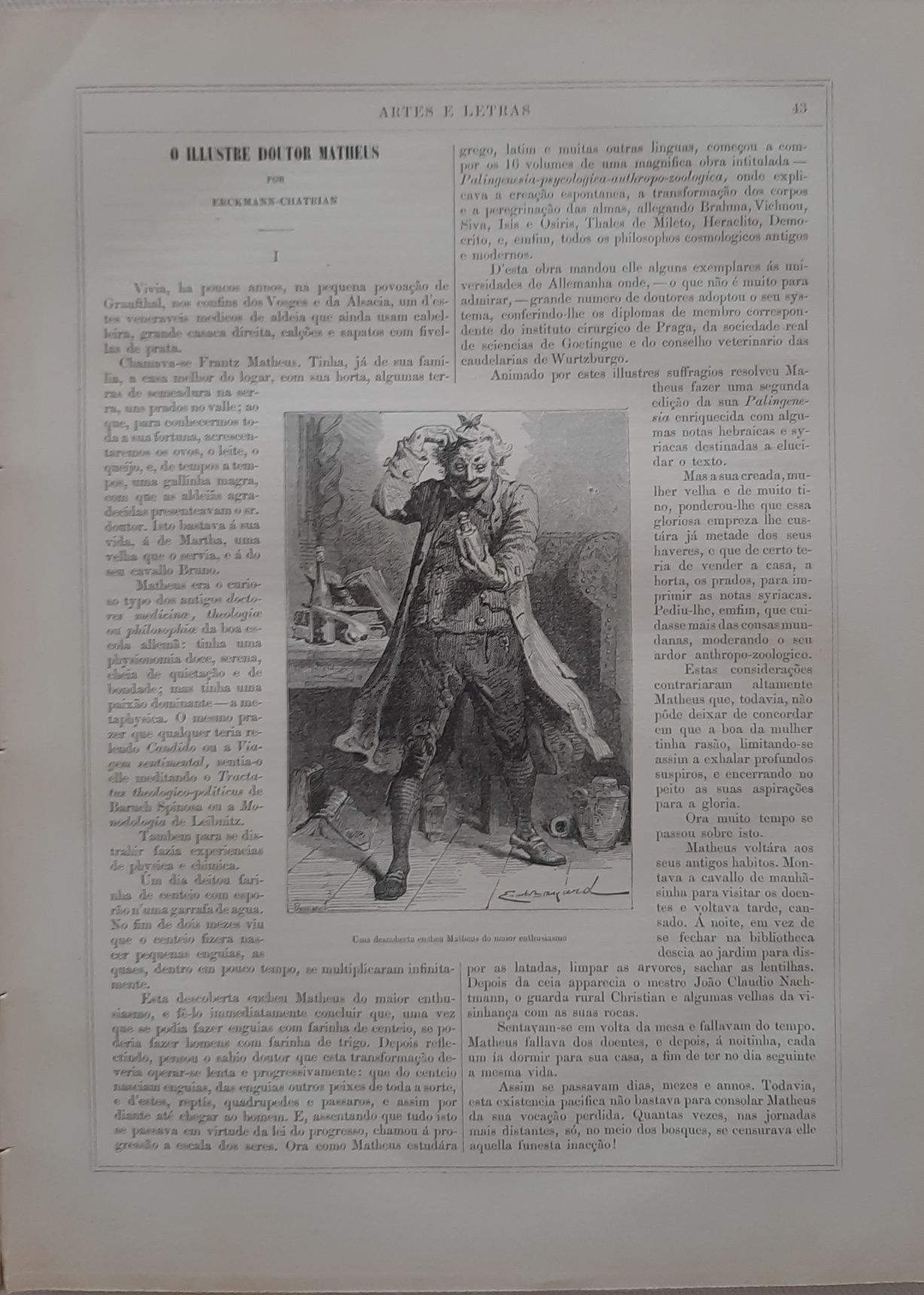 *Artes e Letras* - Direção de Rangel de Lima. Vol I e II 1872/73. Raro