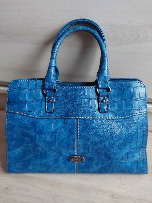 Torebka damska niebieska