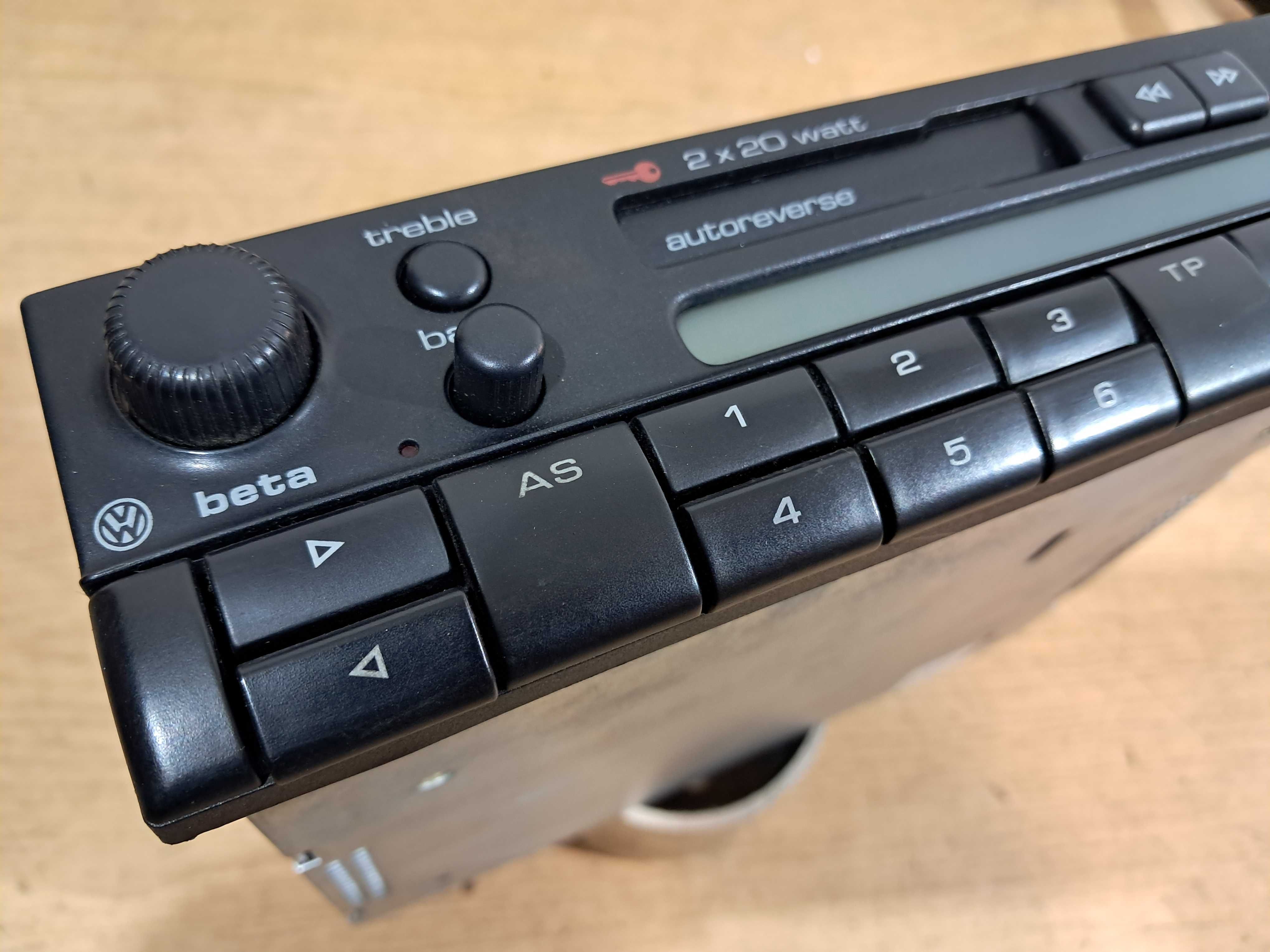 Radio samochodowe BETA 4 KOD oryginał VW 100% sprawne