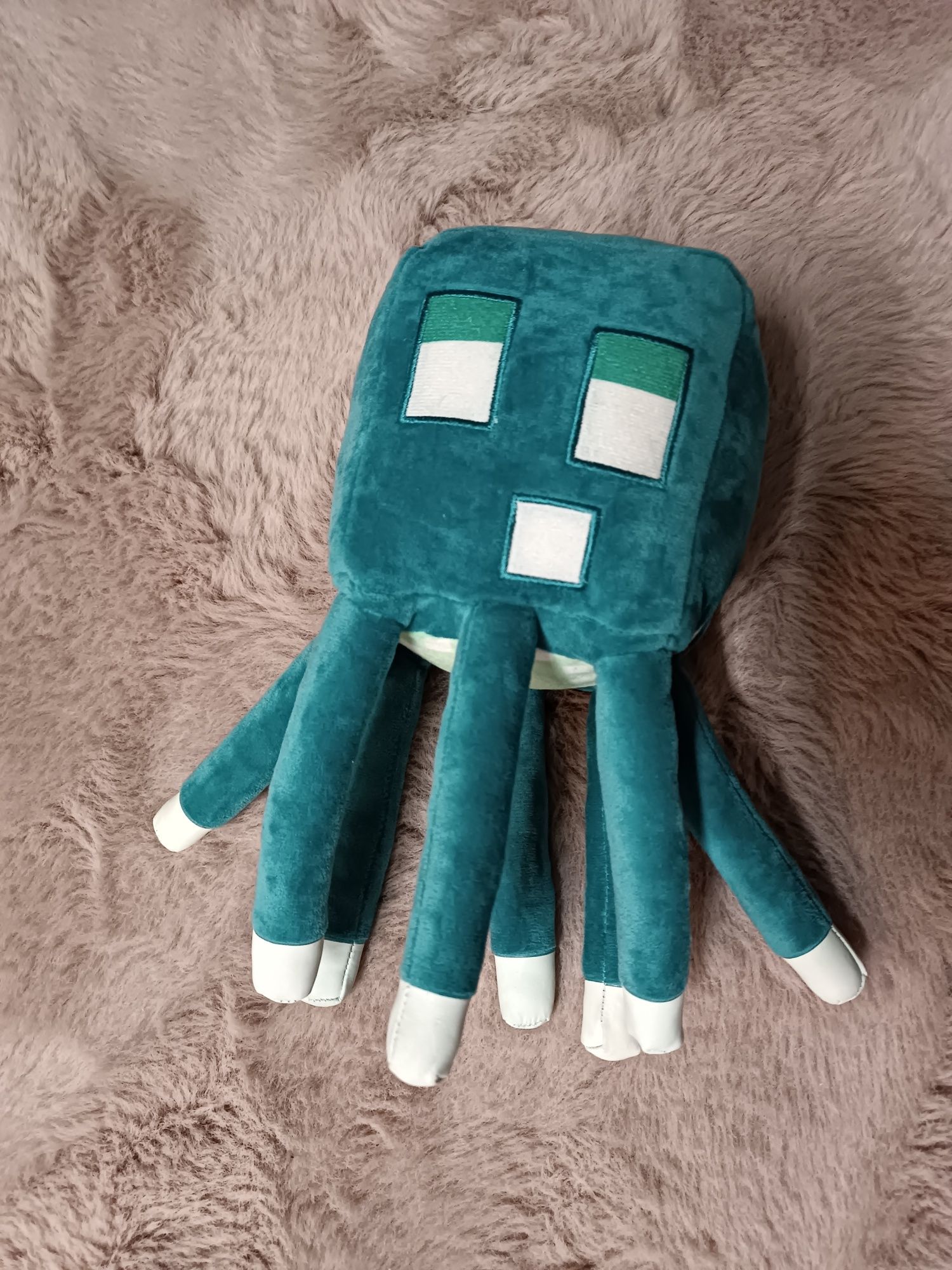 Mattel Minecraft Squid Ośmiornica Kałamarnica świecąca z dźwiękiem
