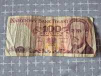 100 złotych 1986