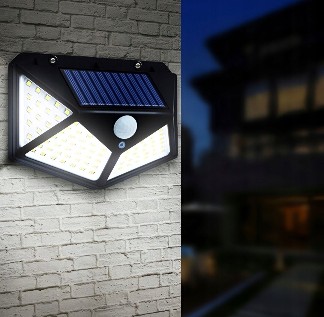 2× Lampa Solarna 100 LED