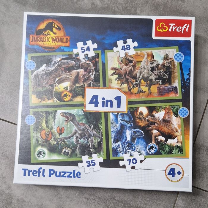 Puzzle Jurassic World 4+